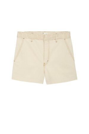 Frame - The Trapunto Short in Vanilla Bean
