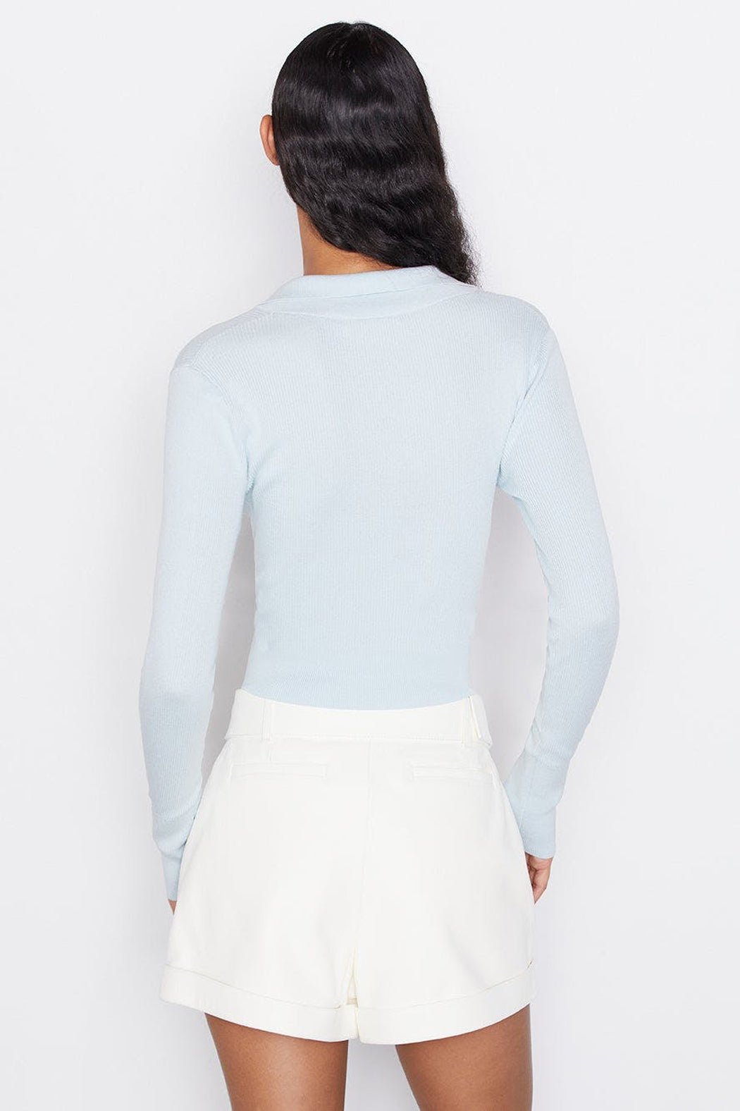 Frame - Shrunken Polo Sweater - Image 5