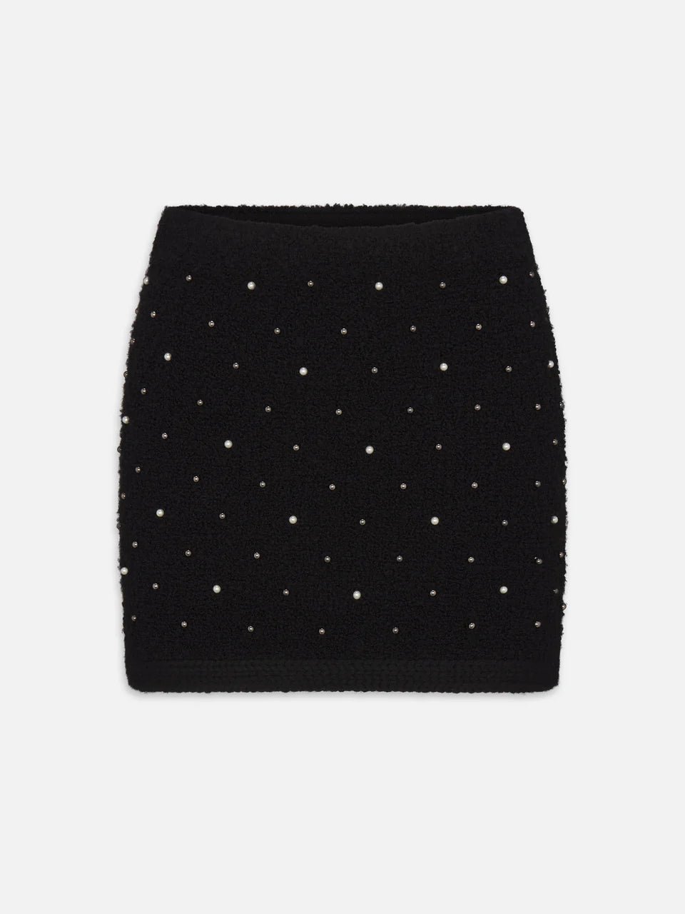 Frame - The Embellished Skirt in Black
